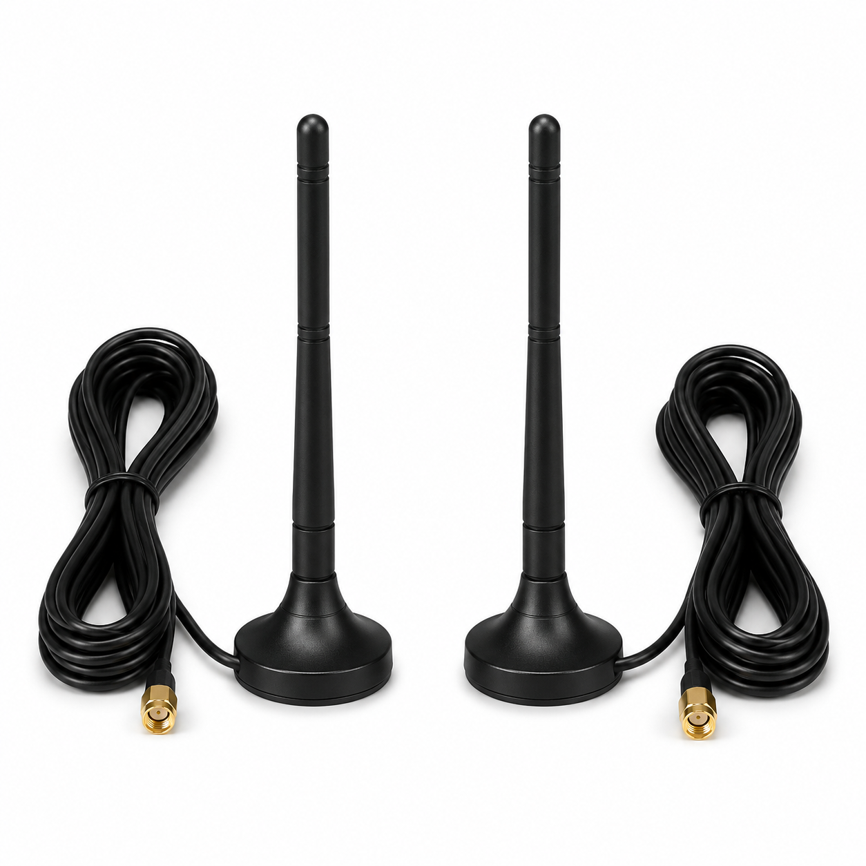 2 antenas WiFi magnéticas con cable de 1.5m